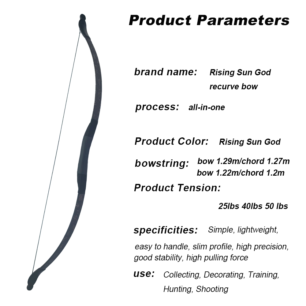 Sun God Recurve Bow - 图片 5