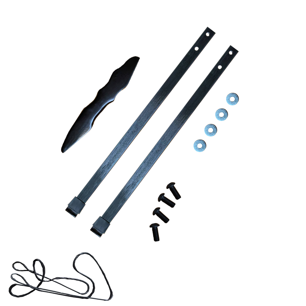 Black Straight-Bow Hunting Bow - 图片 3